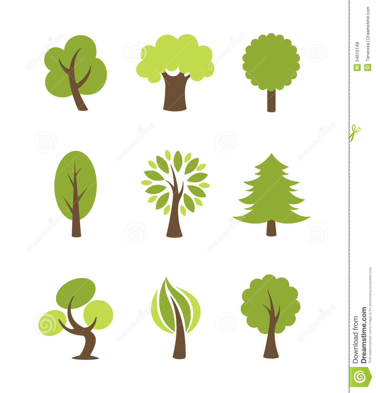 Tree Icon Vector 38412 Free Icons Library