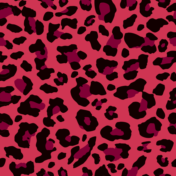 Seamless pink leopard texture pattern SVG(VECTOR)Public Domain