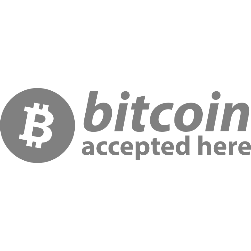 Bitcoin Accepted Here BTC Download png