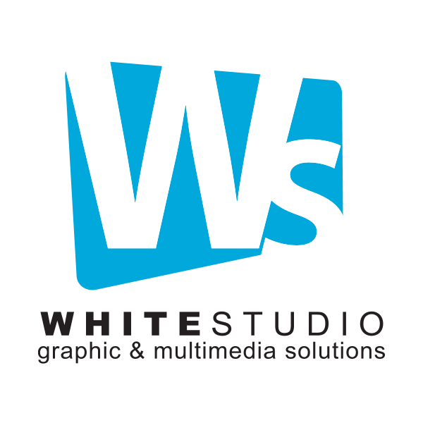 White Studio Logo Download png