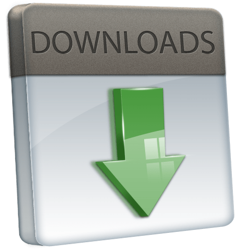 Shiny Download Tile 3D Icon, PNG ClipArt Image
