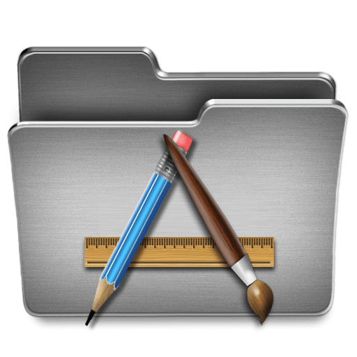Applications Steel Folder Icon, PNG ClipArt Image