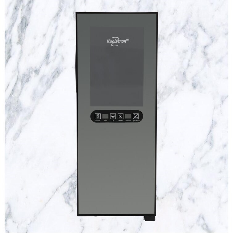 12 Bottle Dual Zone Freestanding Wine Refrigerator Iconceo Store