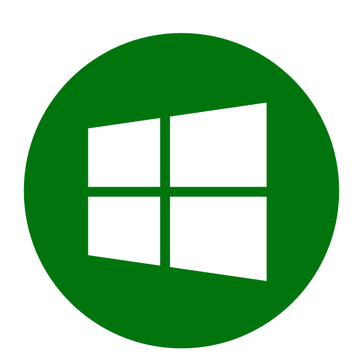 Windows logo (png icon) green