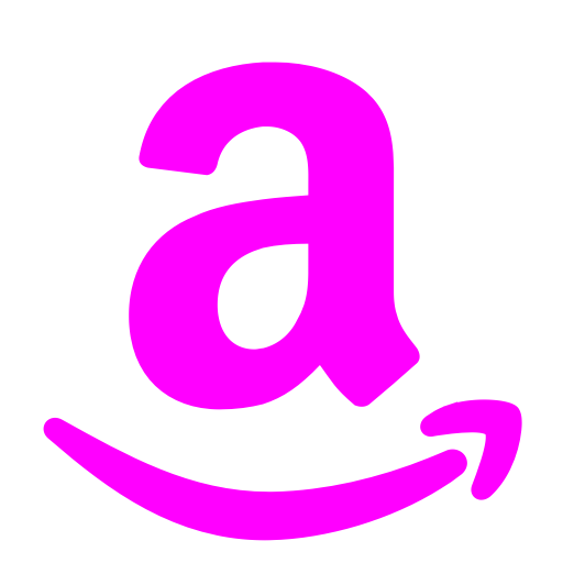 Logo Amazon (symbole icône png) rose