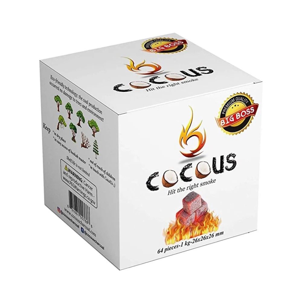 CocoUS Hookah Shisha Coals Buy Tobacco Online!