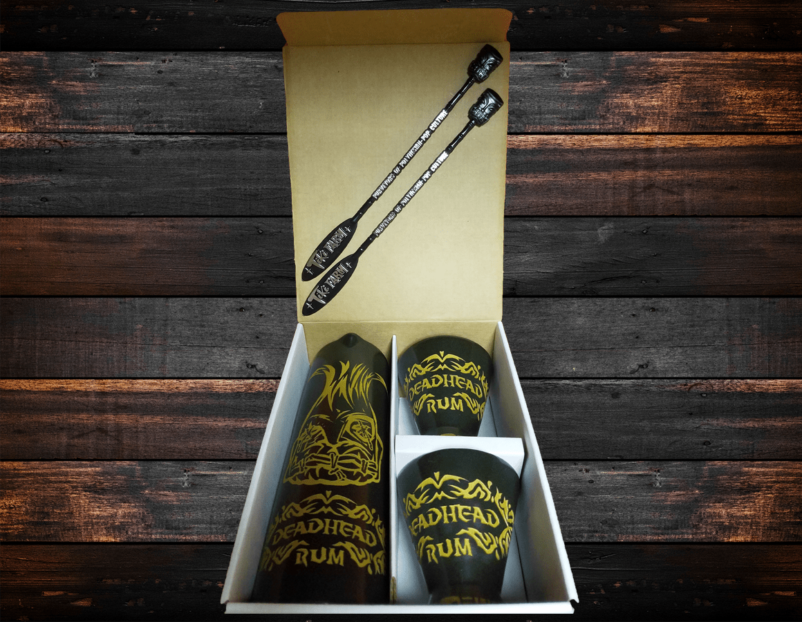 DeadHead Rum Cocktail Set Iconic Brands