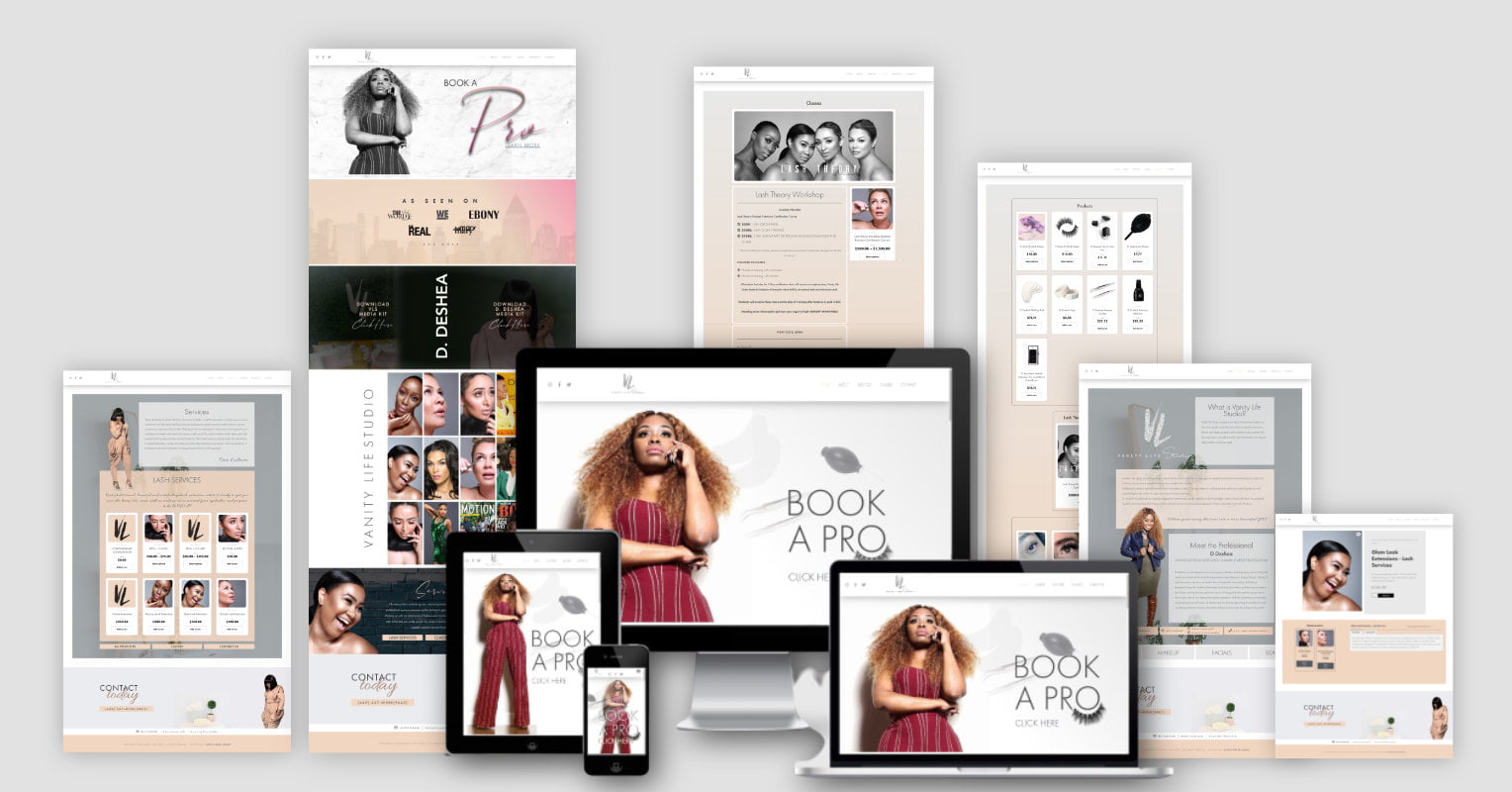 Vanity Life Studio  Design Project