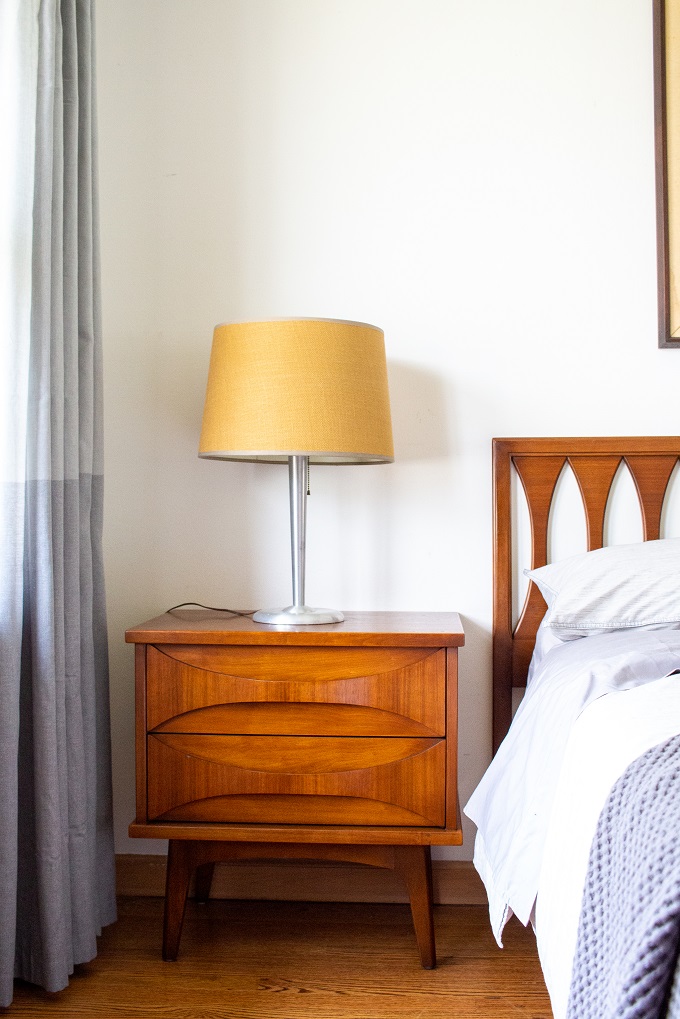 Vintage Bedroom Mid Century Nightstand Iconic Mid Mod Decor