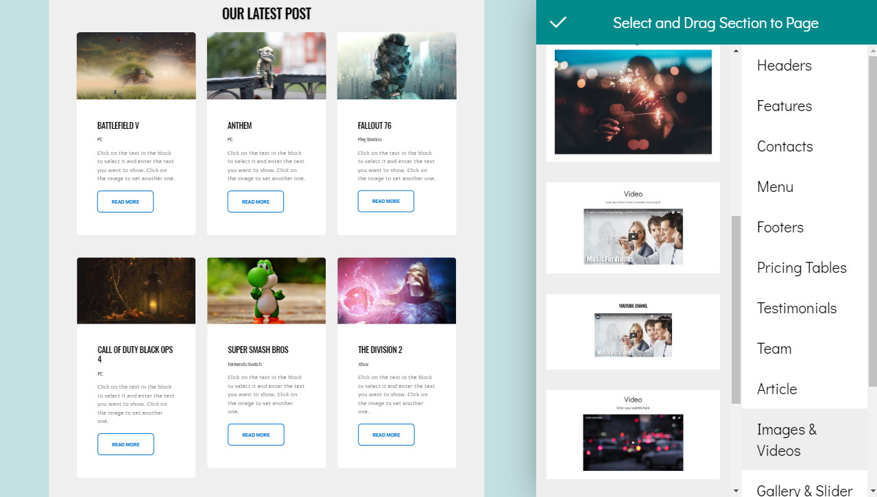 Website Builder Create a Custom Website in Minutes for Free