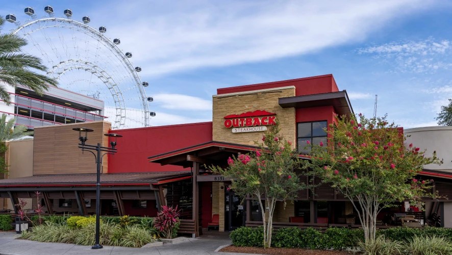 Outback Steakhouse at ICON Park Orlando Steakhouse