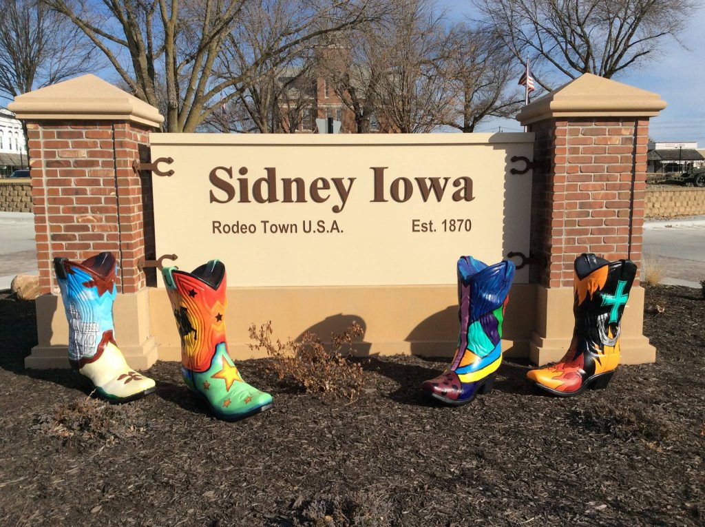 Sidney Hometown Pride Sidney, IA Icon Poly