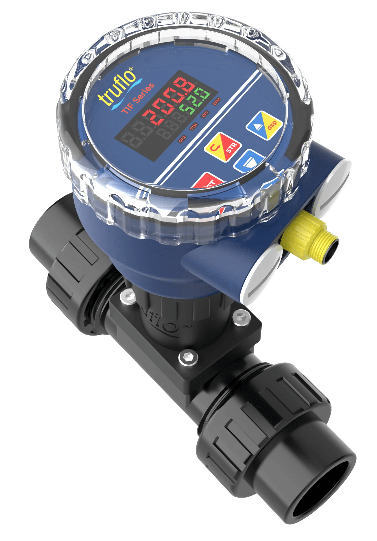 TIF Insertion Paddle Wheel Flow Meter ICON Process Controls