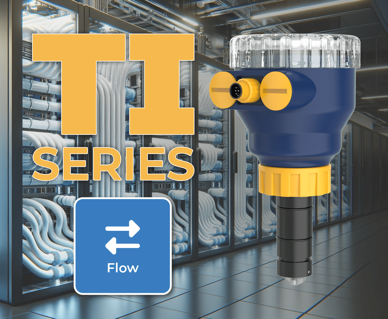 Best Data Center Flow Meter Cooling Water Sensor TI Series Paddle Wheel Flow Meter ICON