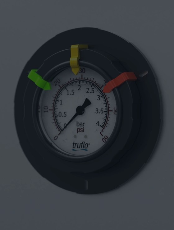 OBS Pressure Gauges + Gauge Guards ICON Process Controls