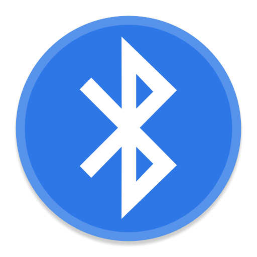 BlueTooth Icon Button UI System Apps Iconpack BlackVariant