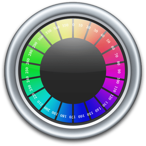Color Meter Icon Compass Iconpack McDo Design