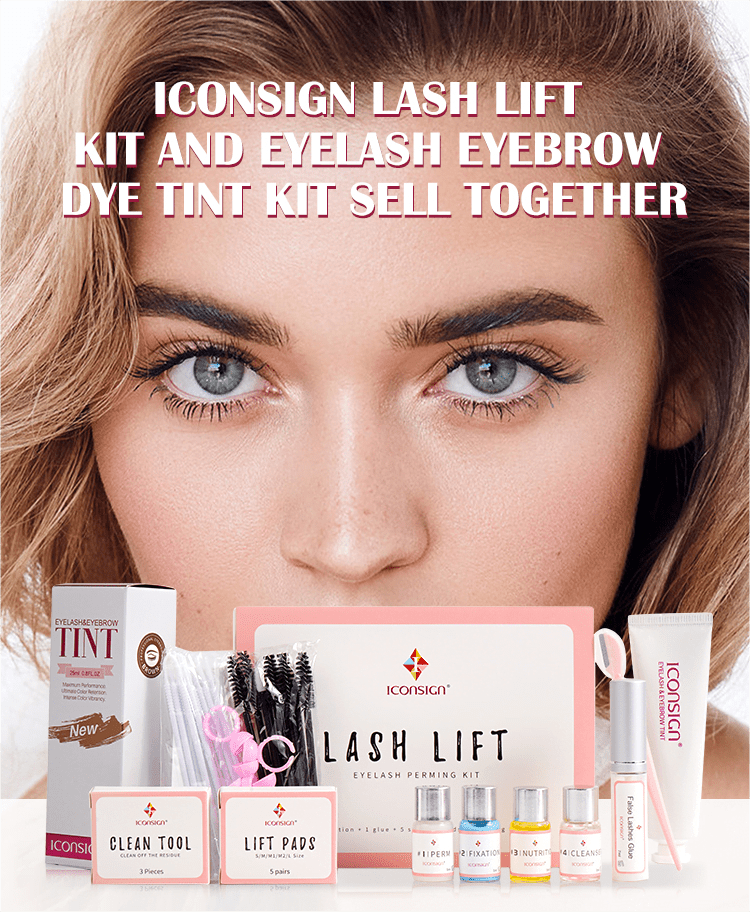 ICONSIGN Lash Lift Kit & Eyelash Eyebrow Dye Tint Kit ICONSIGN
