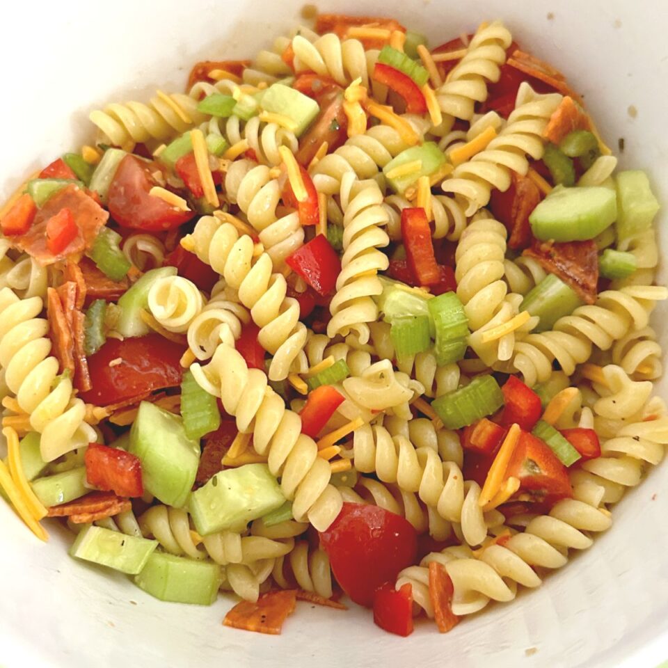 Easy Pasta Salad For Two icook for two