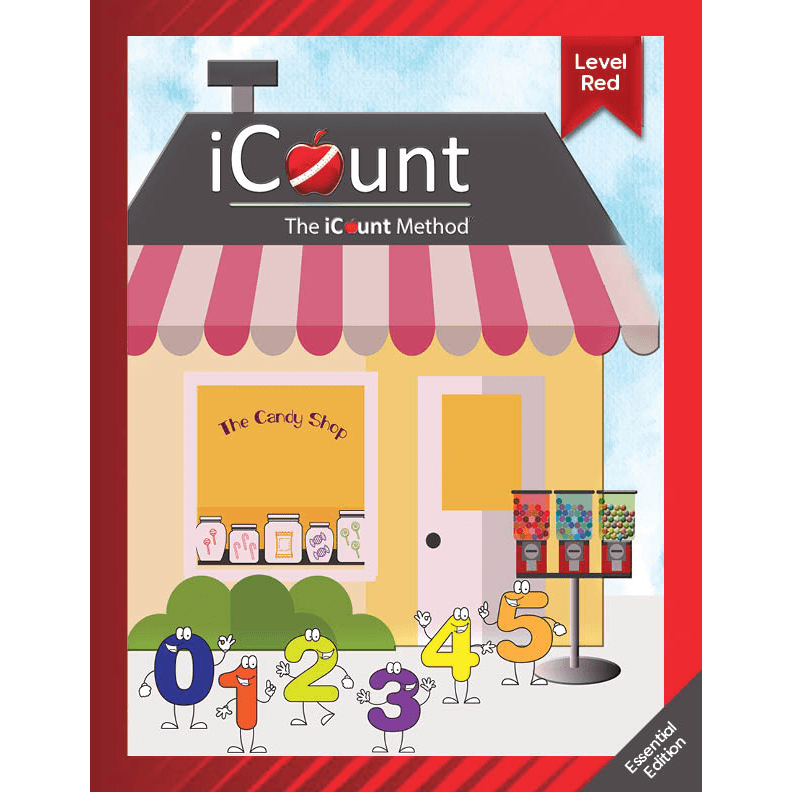 Level Red Math Workbook, Essential Line iCount Method