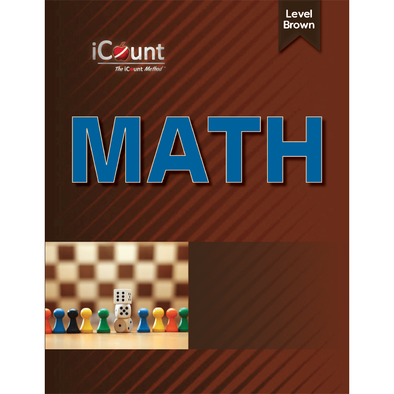Level Brown Math Workbook, Premium Line iCount Method