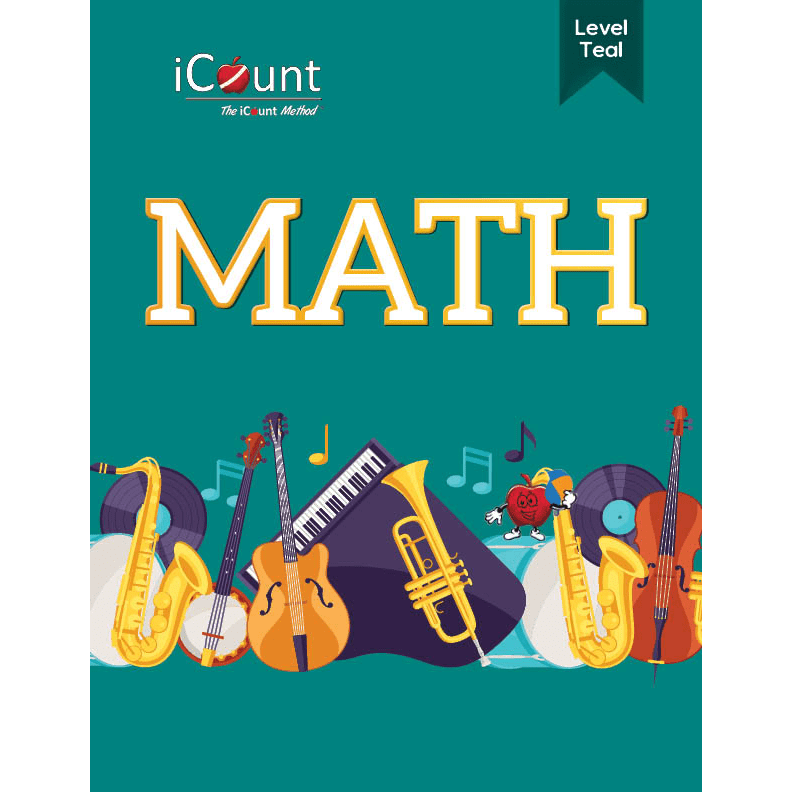 Level Teal Math Workbook, Premium Line iCount Method