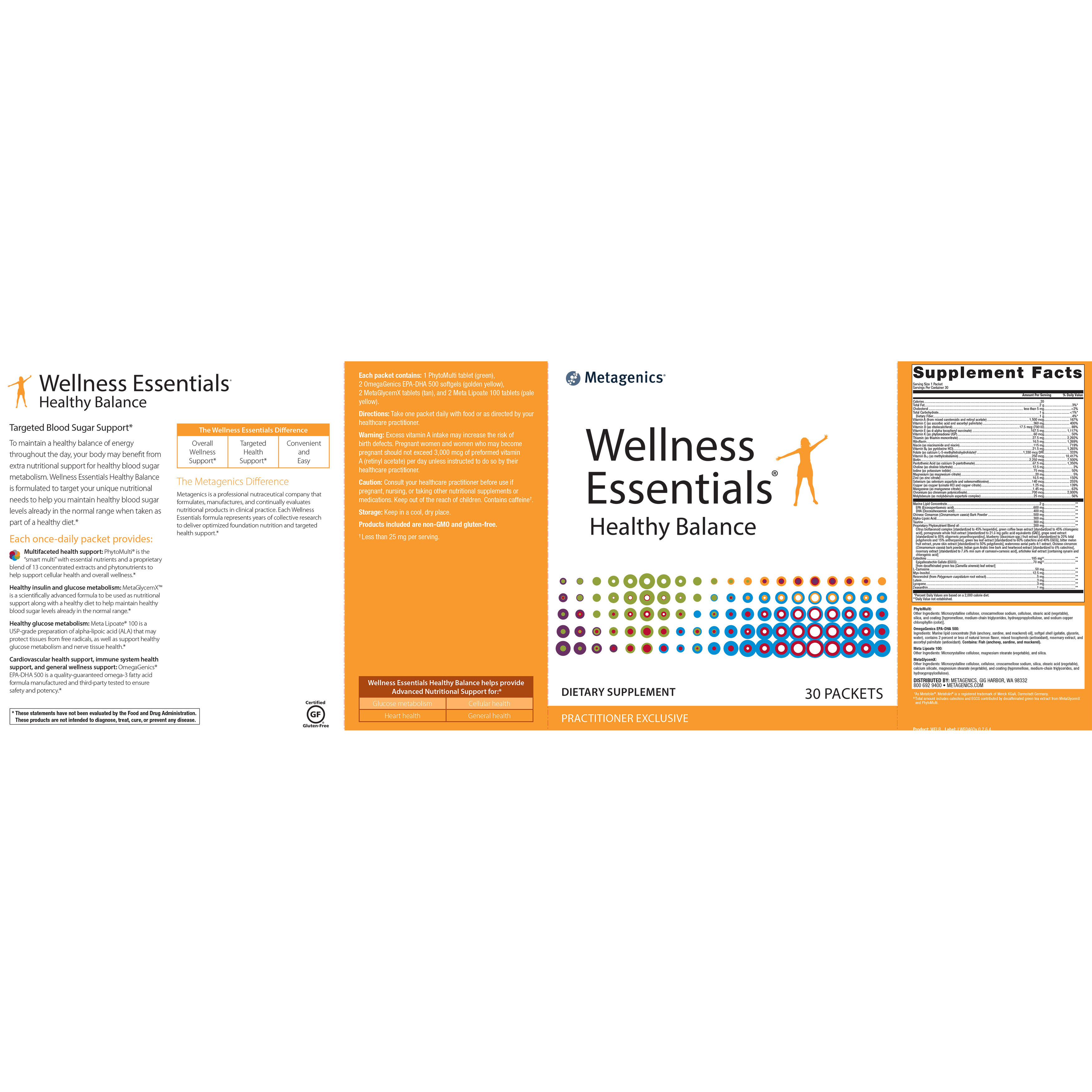 Wellness Essentials Healthy Balance (30 packets) ICP