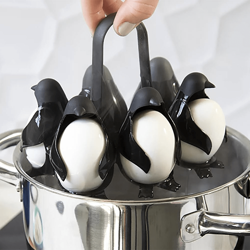 Egguins Cook, Store & Serve Egg Holder I Crave This