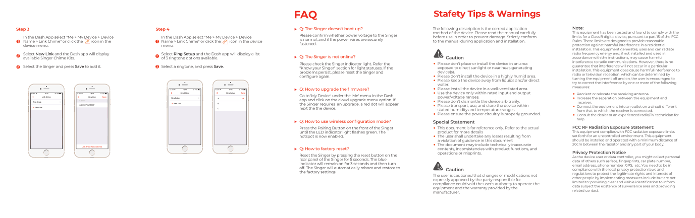 Singer Quick Start Guide – ICRealtime