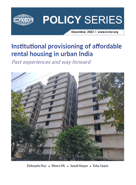 Institutional provisioning of affordable rental housing in urban India