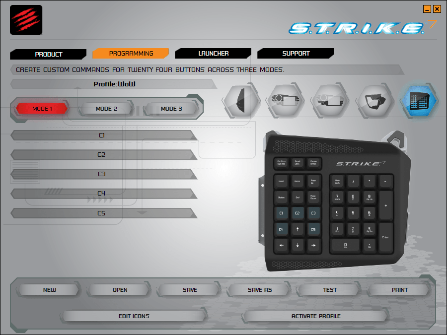 Mad Catz S.T.R.I.K.E.7 gaming keyboard is totally over the top « Icrontic