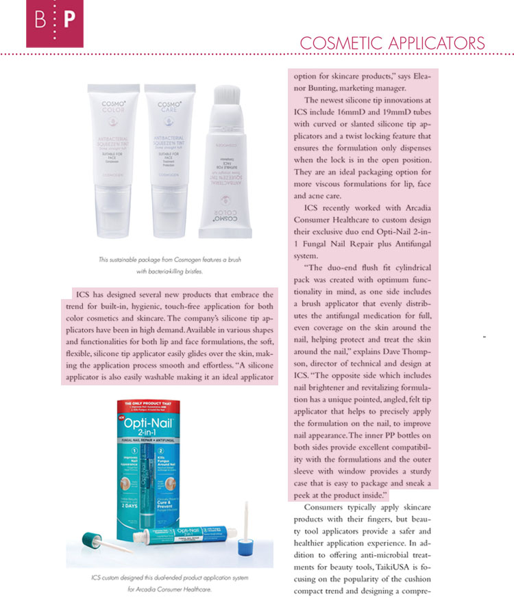 ICONSICS x Arcadia Consumer Healthcare featured in Beauty Packaging Pandemic Inspired