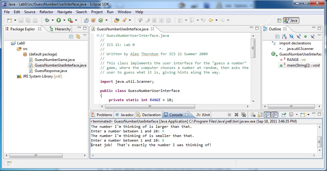 Orientation to the Lab