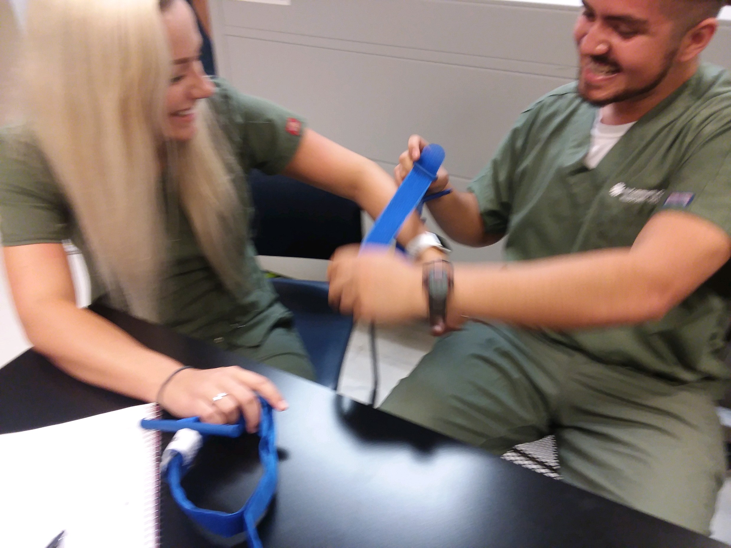 Pima Community College Phlebotomy Students Ready to Save a