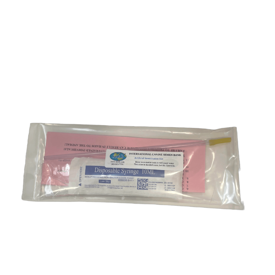 Artificial Insemination Kit International Canine Semen Bank New Jersey