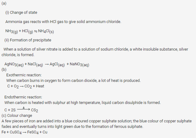 Selina Concise Chemistry Class 9 ICSE Solutions Chemical Changes and Reactions image - 12