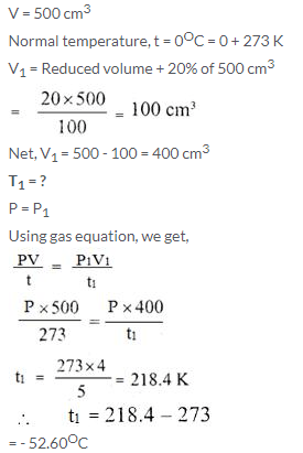 Selina Concise Chemistry Class 9 ICSE Solutions Study of Gas Laws image - 21