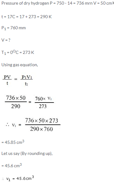 Selina Concise Chemistry Class 9 ICSE Solutions Study of Gas Laws image - 25