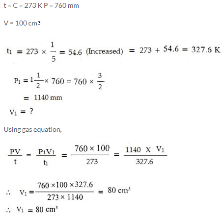 Selina Concise Chemistry Class 9 ICSE Solutions Study of Gas Laws image - 26