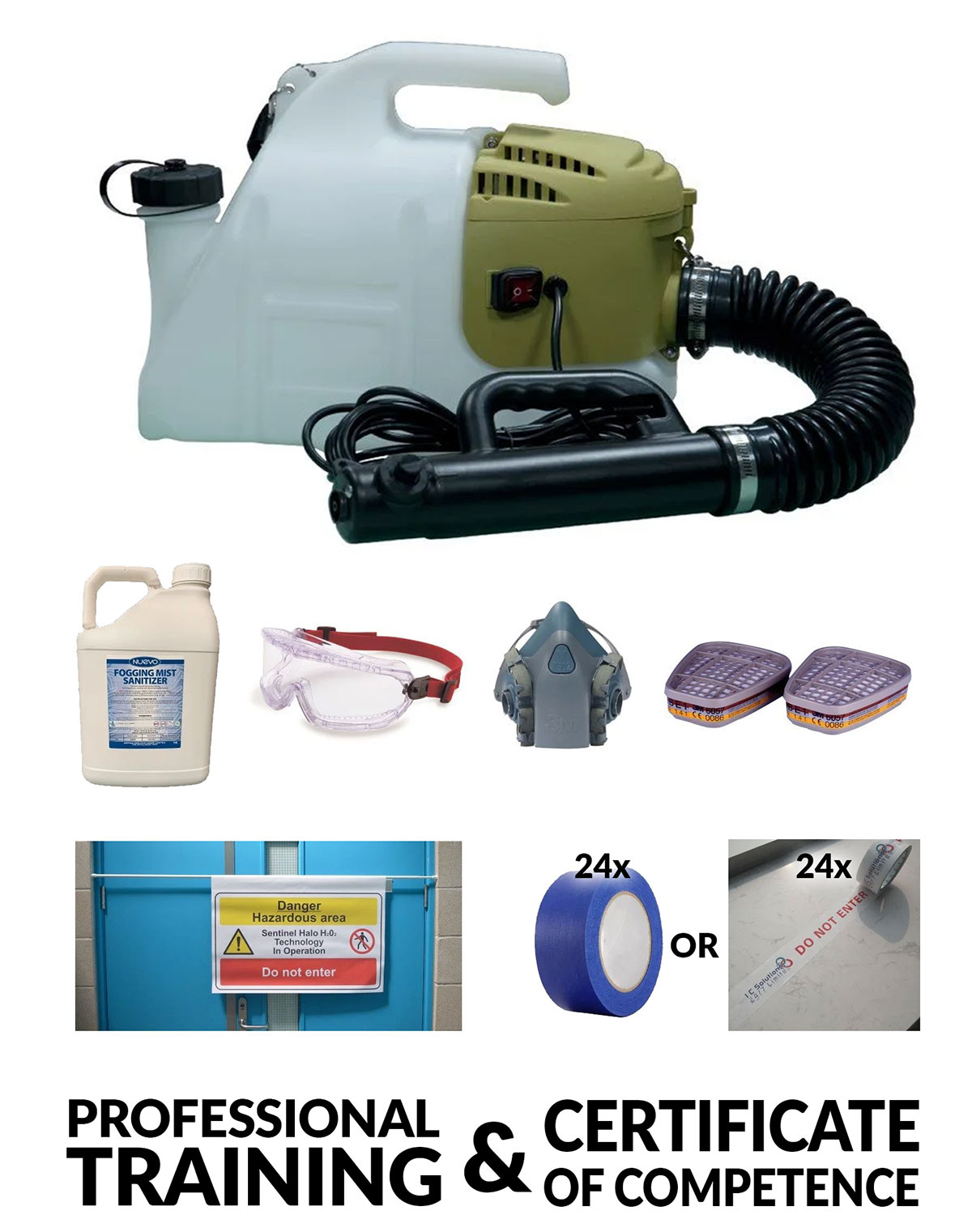 The Ultimate 'Everything you need' Fogging Kit IC Solutions 24/7 Ltd