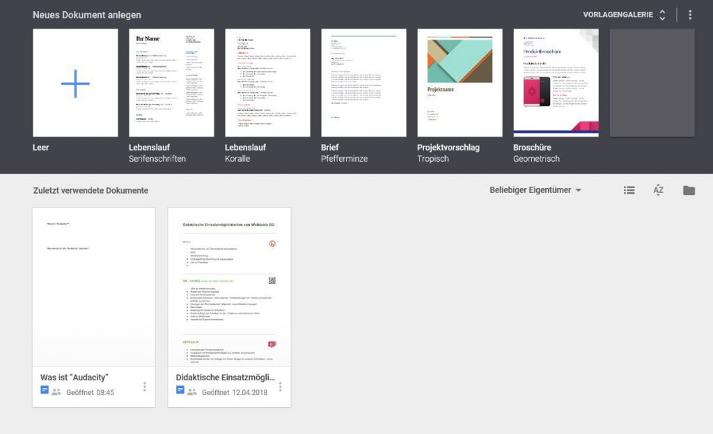 Google Docs Anleitung › ICT Wiki