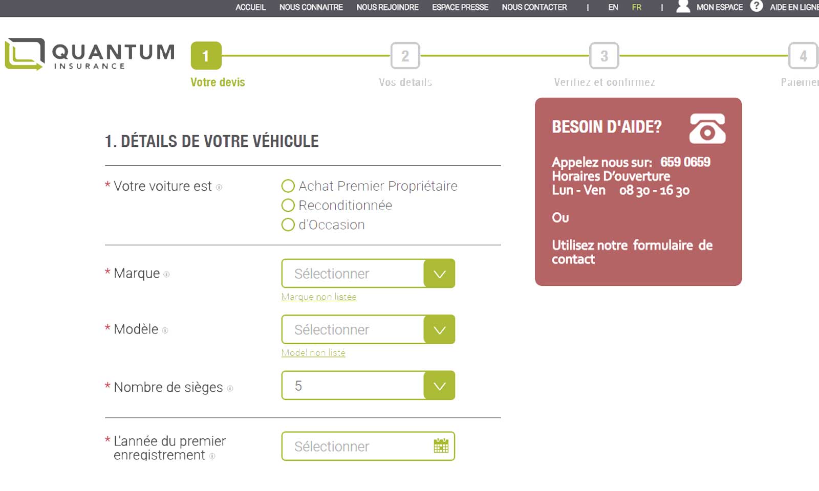 Quantum Insurance, première assurance mauricienne en ligne