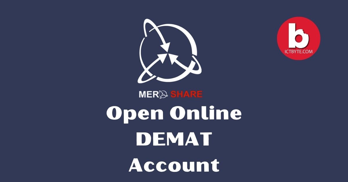 How to Open Online DEMAT Account From Nepal? Most Easiest Way ICT