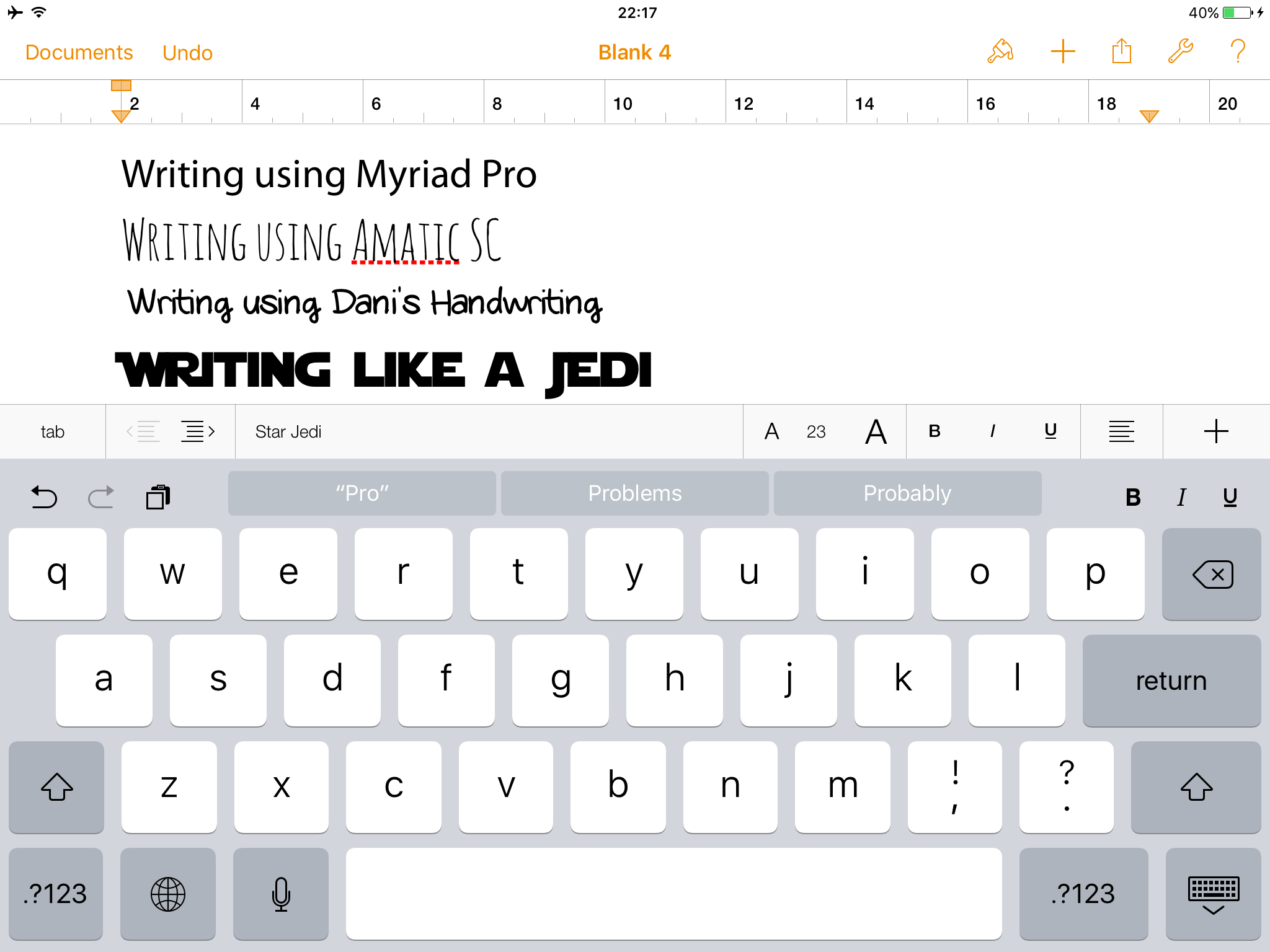How to add fonts to apps on iOS ADEchat ICTEvangelist
