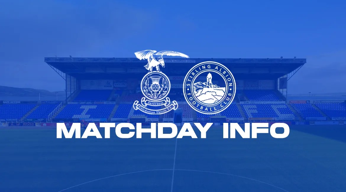 Matchday Info Stirling Albion (H) 26.11.2022 ICTFC