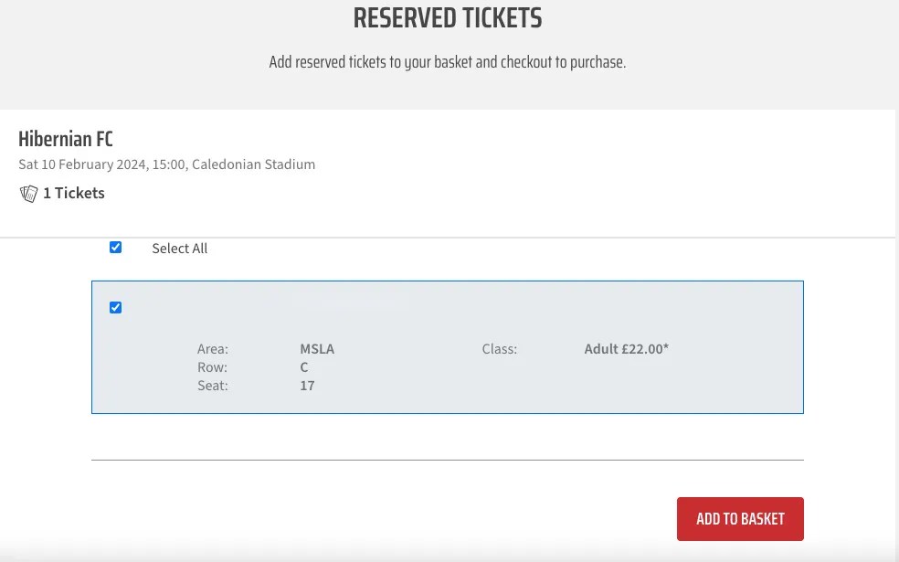 Hibernian (H) How to Buy Season Ticket Reservation Online ICTFC