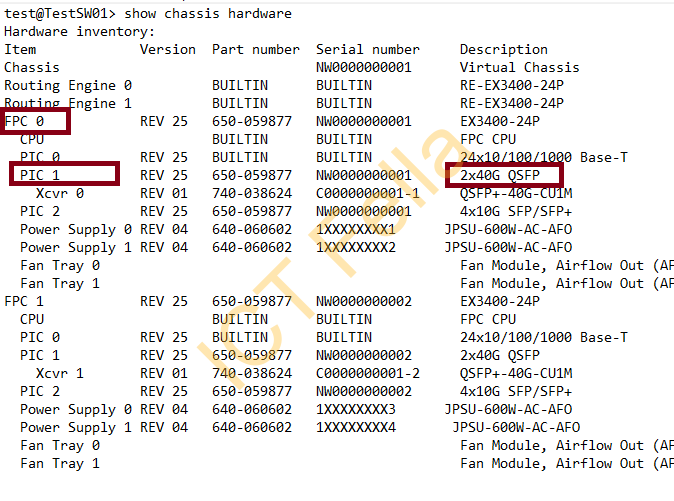 How to Juniper EX switch Virtual Chassis and JUNOS upgrade Routing