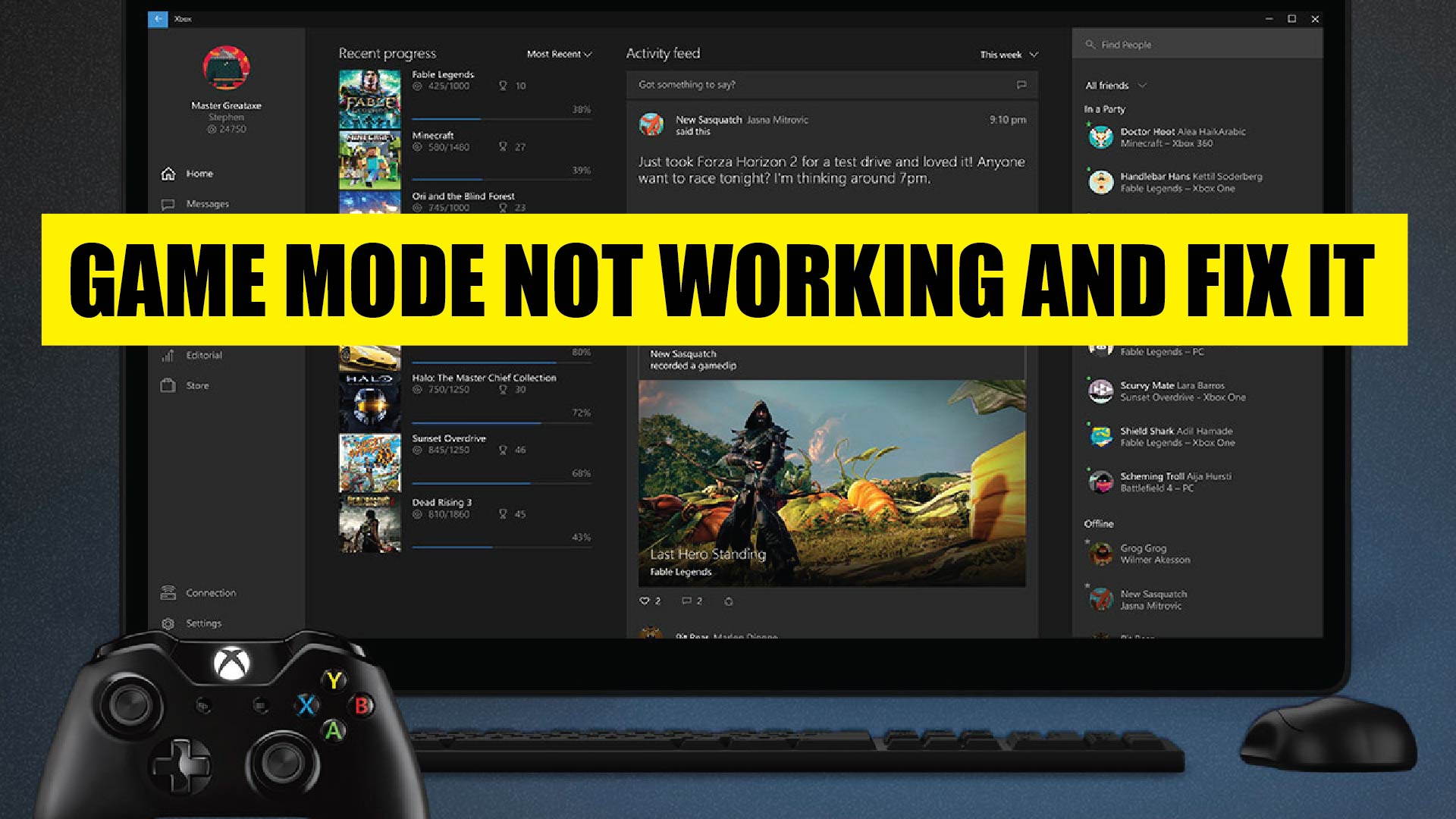 How to fix Game Mode not working on Windows 10 ICTfix