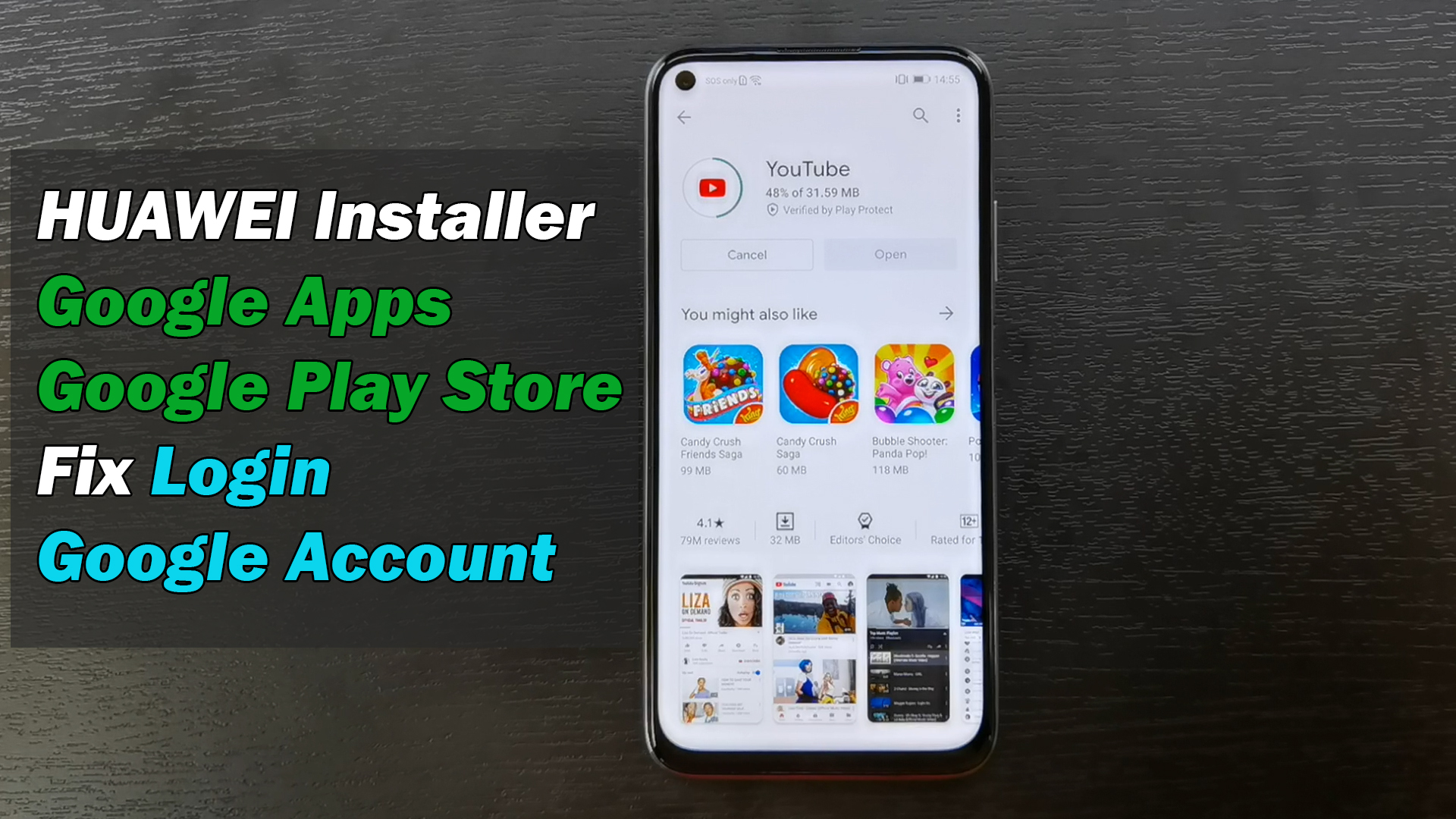 HUAWEI Installer Google Apps & Google Play Store "Fix Login Google