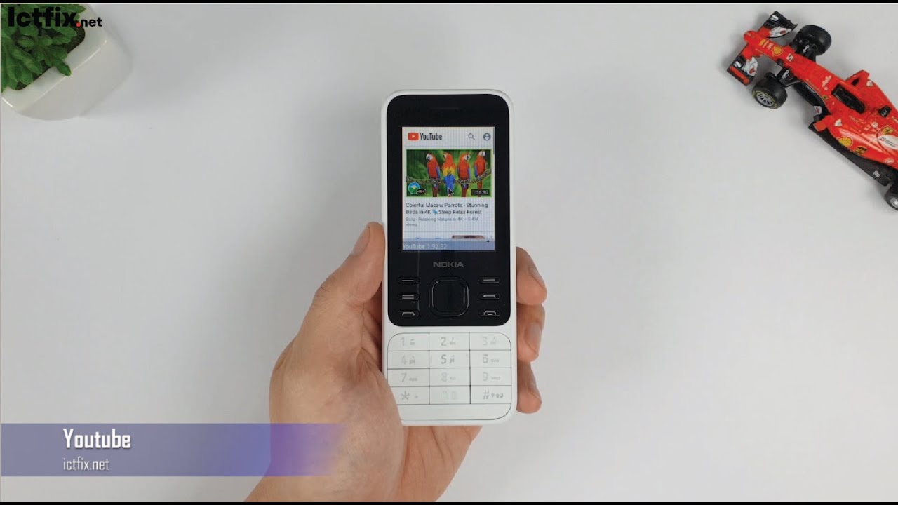 Nokia 6300 4G 2020 test full Application Youtube, Facebook